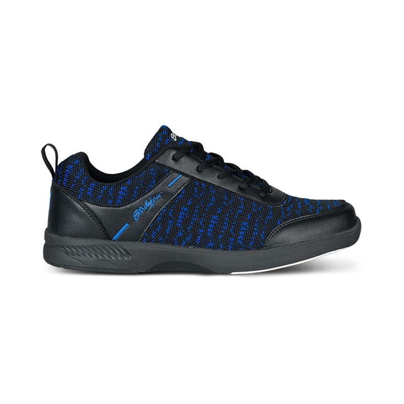KR Strikeforce Youth Flyer Mesh Lite Bowling Shoes Velcro – Black/Royal
