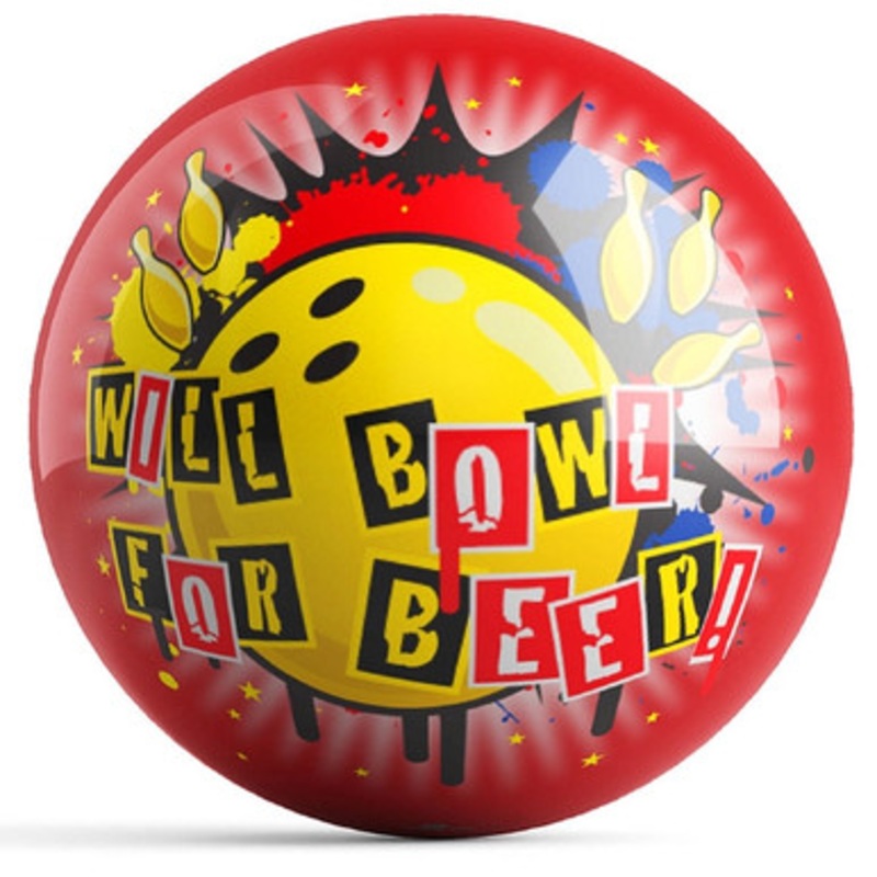 OTBB Will Bowl For Beer Bowling Ball