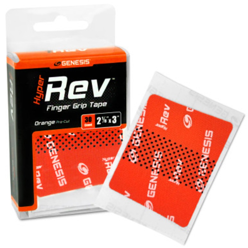 Genesis Hyper Rev Finger Tape Orange – 30 Pack