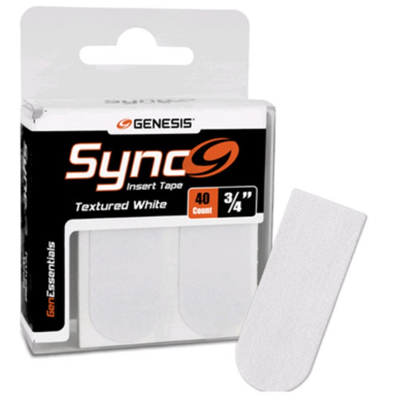Genesis Sync Textured White 3/4 Bowling Tape – 40 Pack
