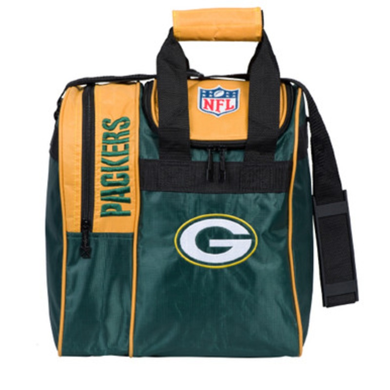 KR Strikeforce NFL Green Bay Packers Single Tote Bowling Bag
