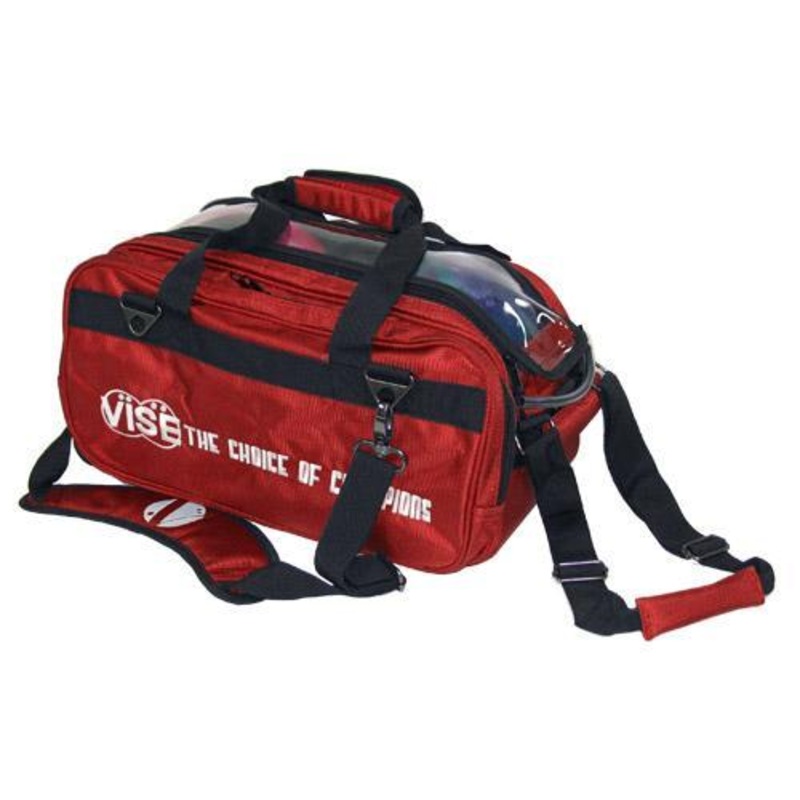 Vise 2-Ball Tote Roller – Red
