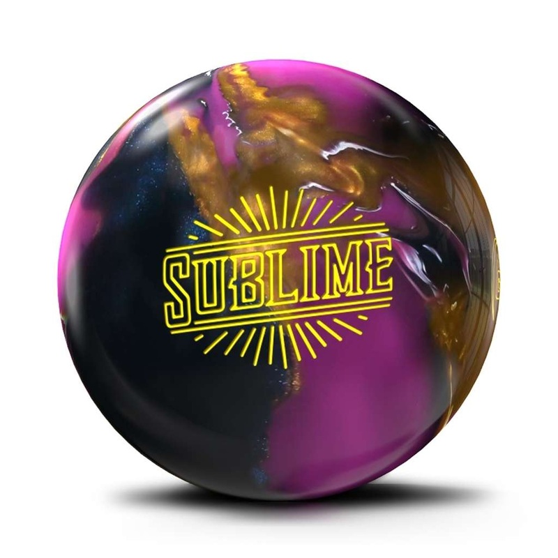 900 Global Sublime Bowling Ball – Neon Purple/Amber/Black