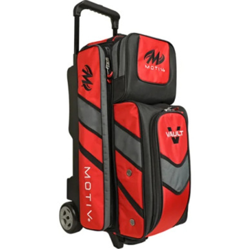 Motiv Vault 3 Ball Roller Bag Fire Red