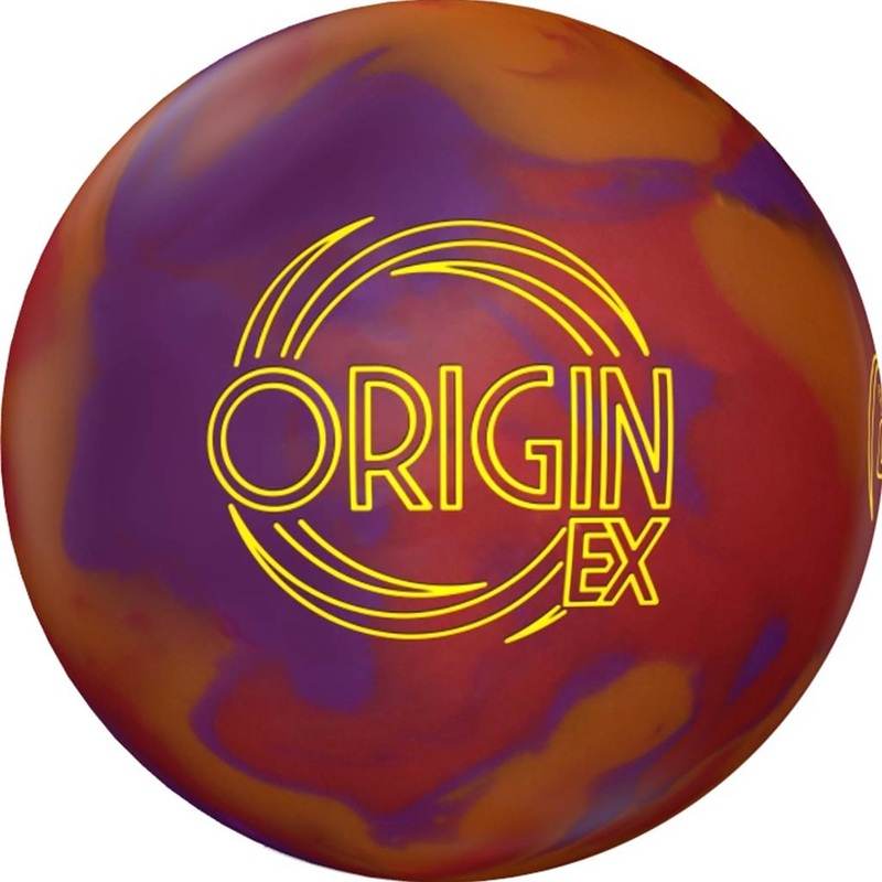 900 Global Origin EX Bowling Ball – Orange/Red/Plum