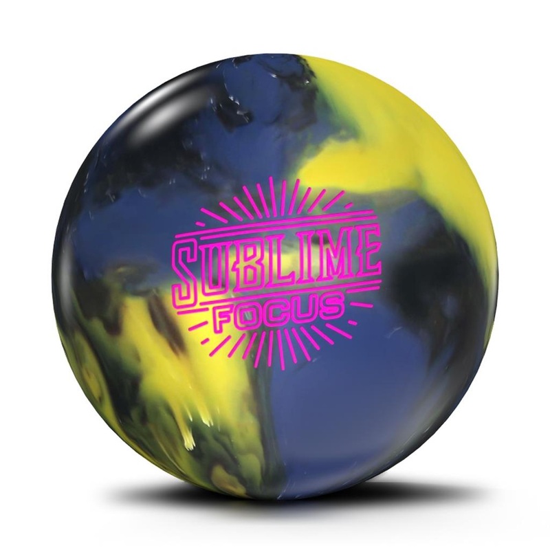 900 Global PRE-DRILLED Sublime Focus Bowling Ball – Xanthic/Indigo/Black