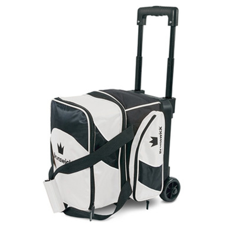 Brunswick Edge 1 Ball Roller Bag White