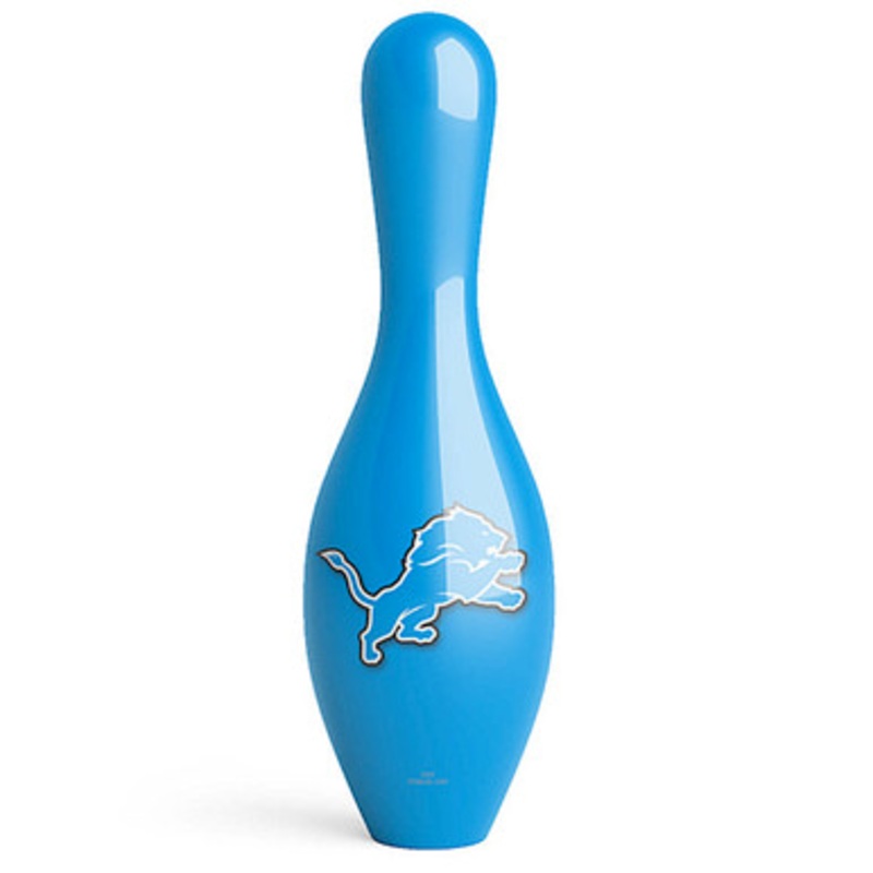 OTBB NFL Team Logo Detroit Lions Bowling Pin
