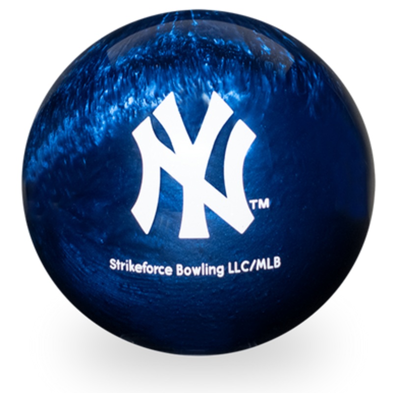 Strikeforce MLB Engraved New York Yankees Bowling Ball