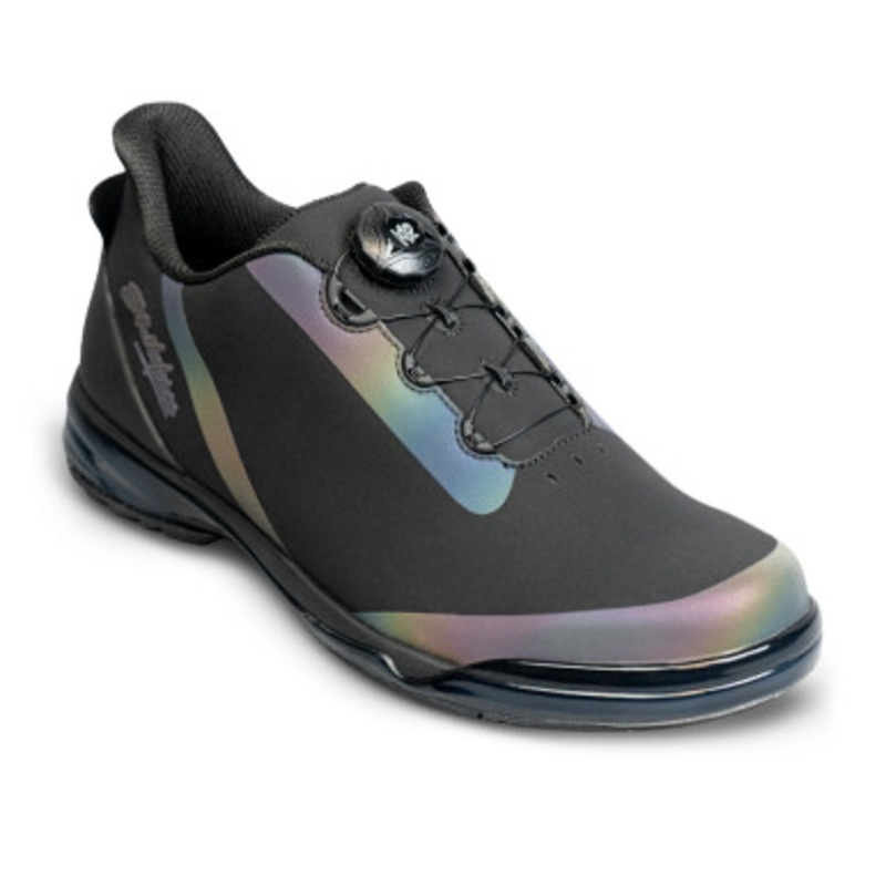 KR Strikeforce Unisex TPC Hype Bowling Shoes Black/Iridescent Right Hand Medium