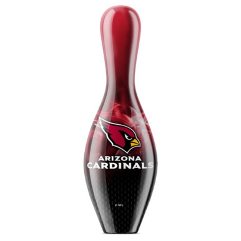 OTBB NFL on Fire Arizona Cardinals Bowling Pin