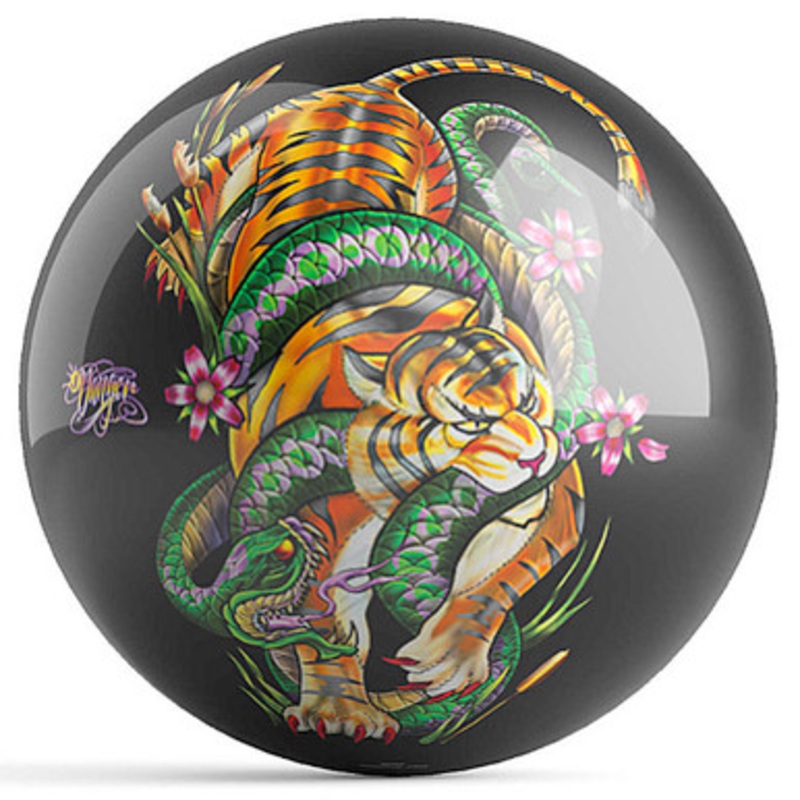 OTBB Tiger Snake Bowling Ball