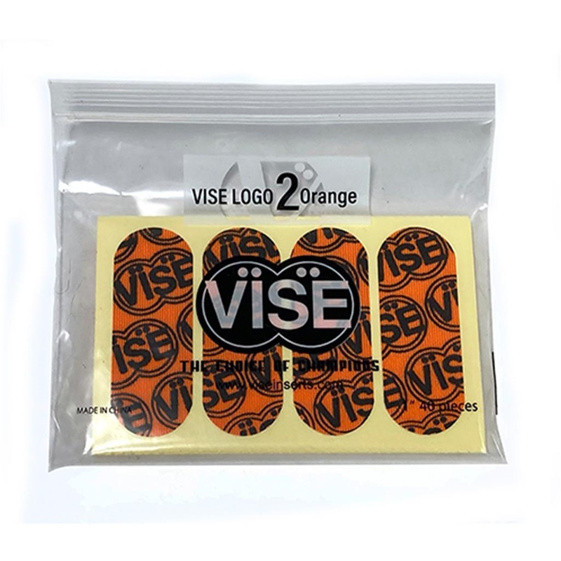 Vise Pre-Cut Logo Tape 1 inch – Orange