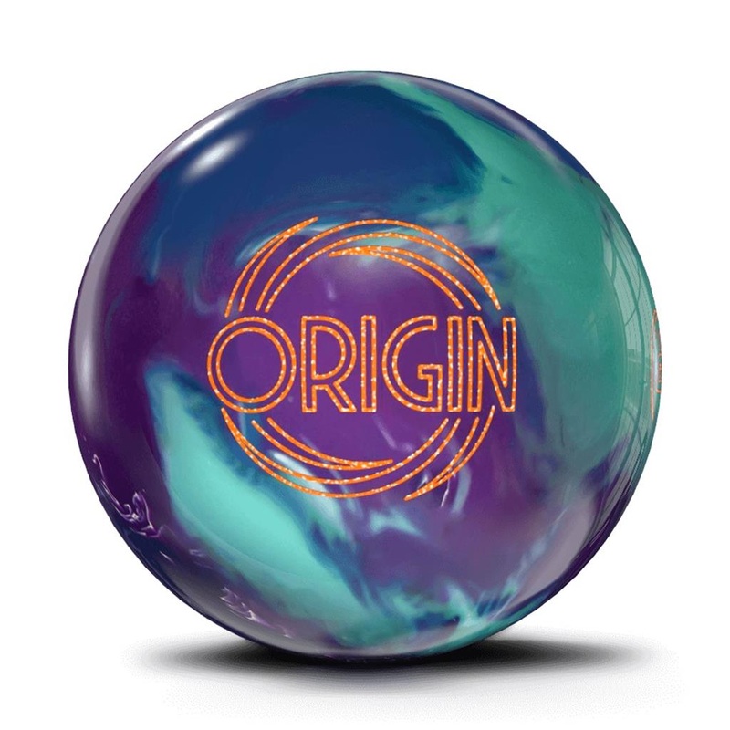 900 Global PRE-DRILLED Origin Bowling Ball – Sapphire/Sky/Purple