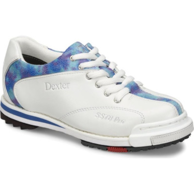 Dexter SST 8 Pro Womens Bowling Shoes White/Blue Tie Dye