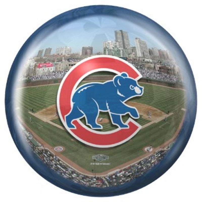 OTBB Chicago Cubs Special Edition Stadium Bowling Ball