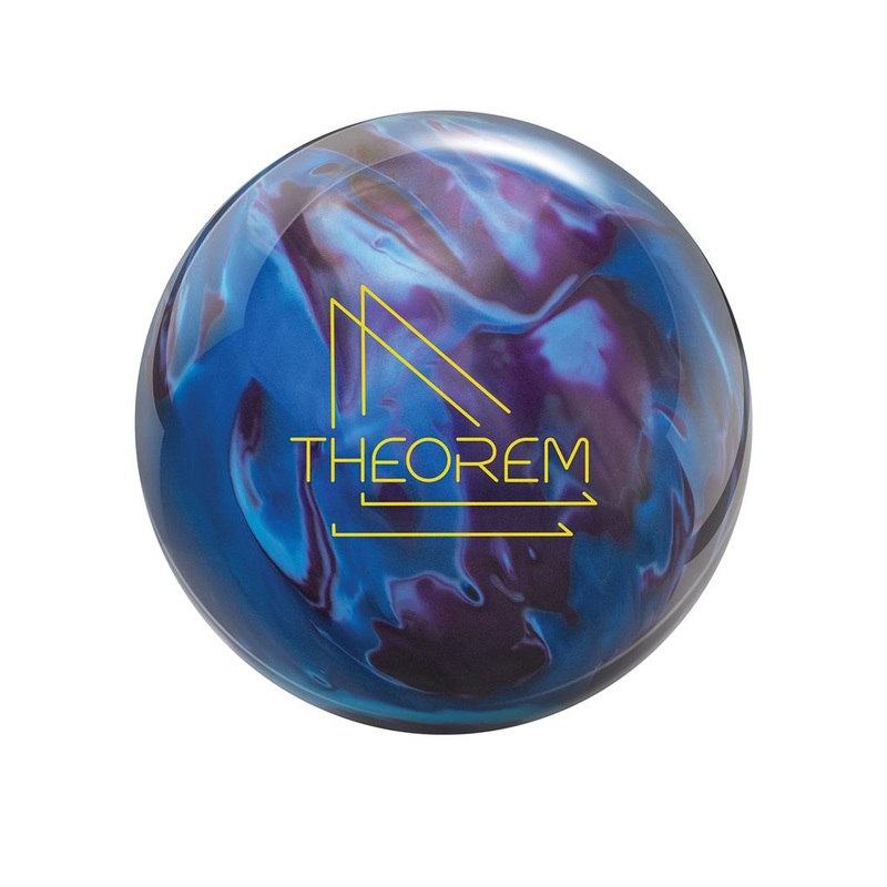 Track PRE-DRILLED Theorem Pearl Bowling Ball – Purple/Blue/Sky/Blue