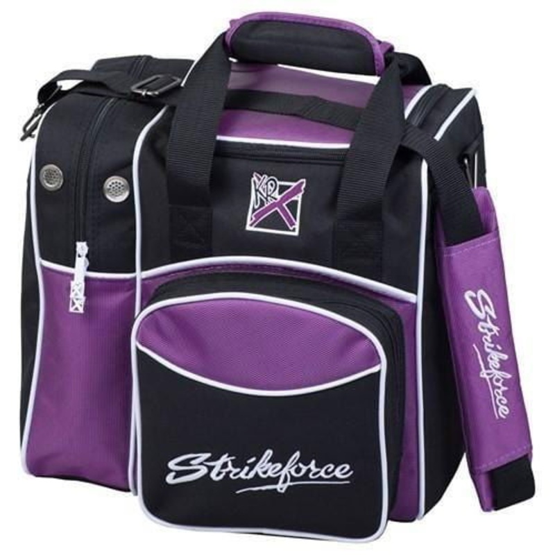 KR Strikeforce Flexx Single Tote Purple Bowling Bag