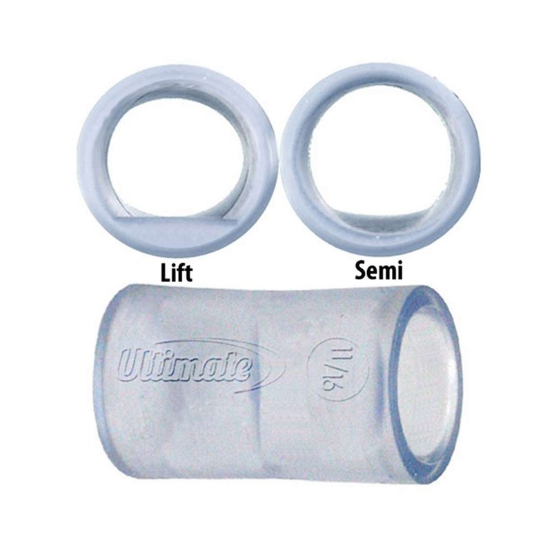 Ultimate Bowling JR Tour Lift Semi Sticky Finger Insert- Clear – Pack of 10