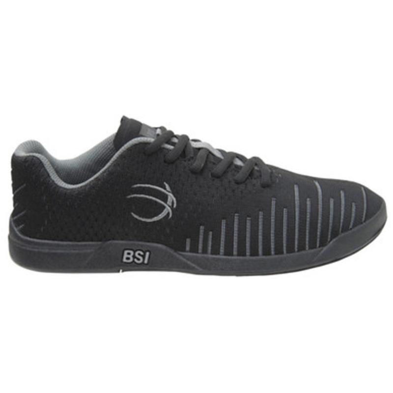 BSI Men’s Sport Glide Bowling Shoes Black/Charcoal