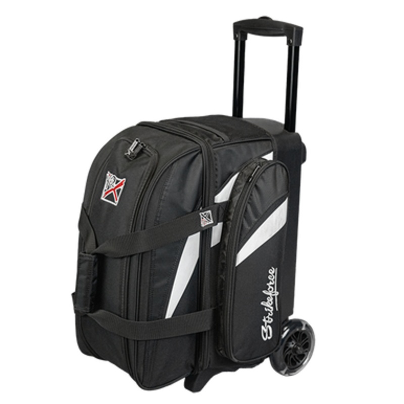 KR Strikeforce Cruiser Smooth 2 Ball Roller Bag Black/White