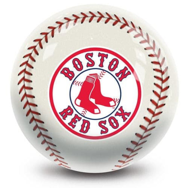 KR Strikeforce MLB Boston Red Sox Baseball Design Bowling Ball