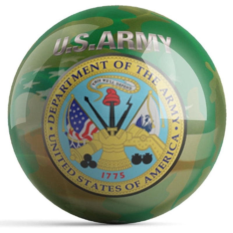 U.S. Army OTB Bowling Ball|8|10|12|14|15|16