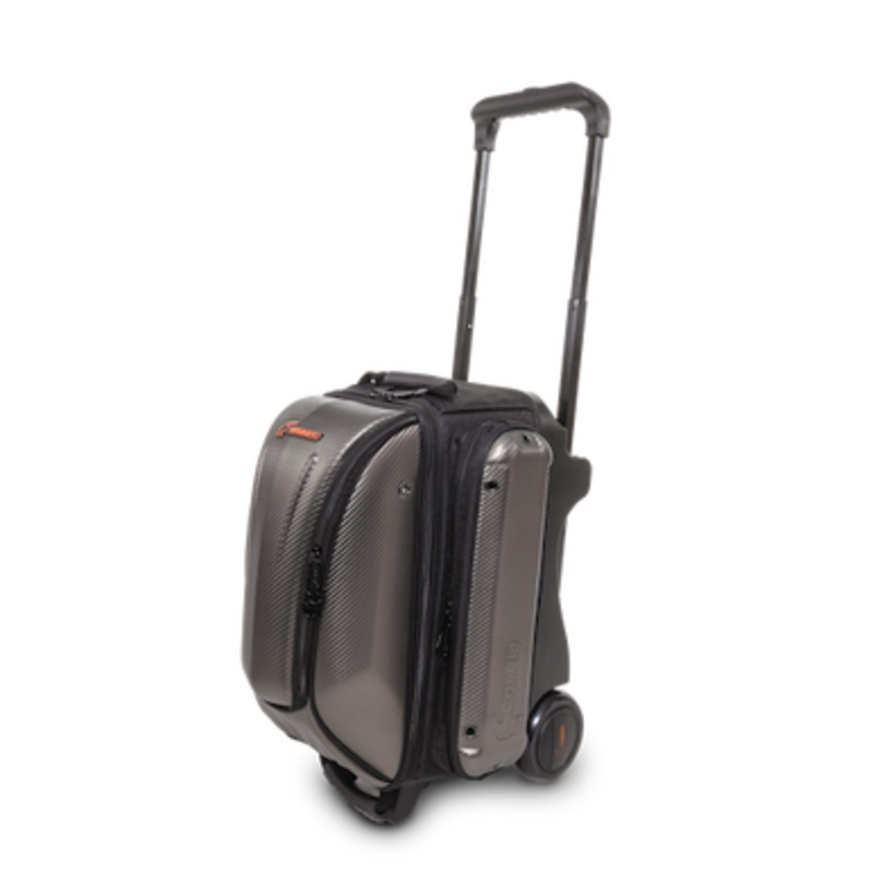 Hammer Carbon Shield 2-Ball Roller Bag Grey Carbon