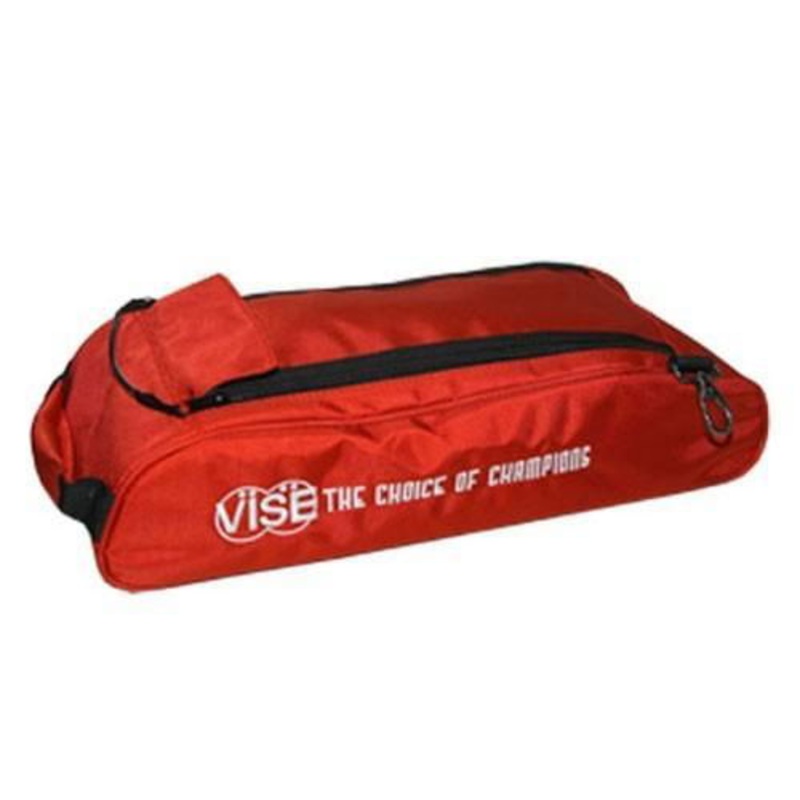 Vise 3 Ball Add-On Shoe Bag – Red Bowling Bag