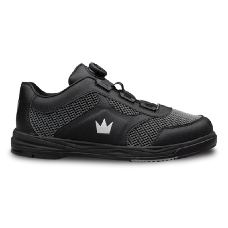 Brunswick Fury Mens Bowling Shoes Black Left Hand