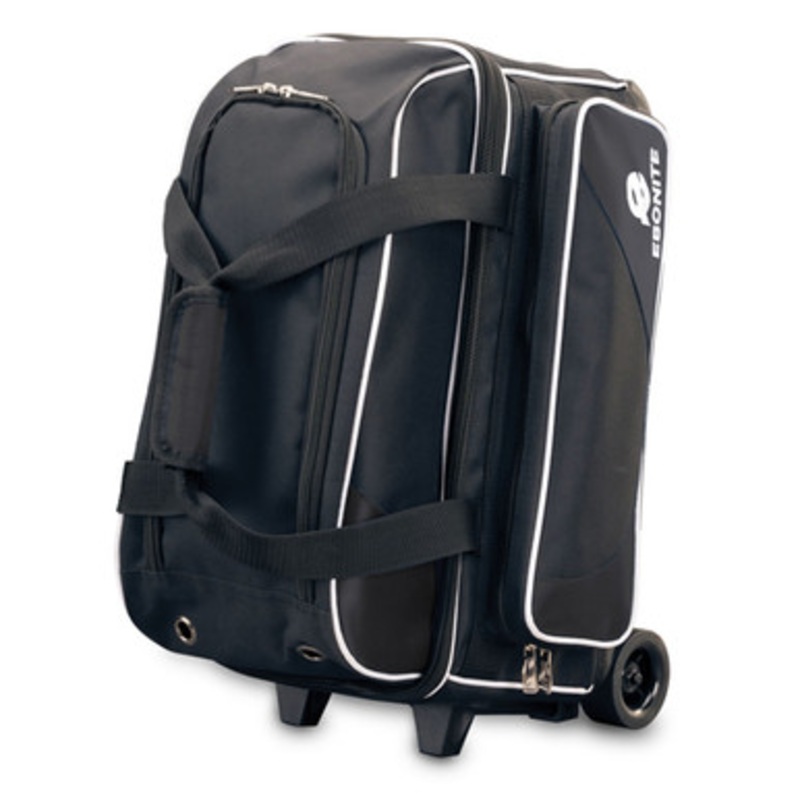 Ebonite Transport 2 Ball Roller Bag Black