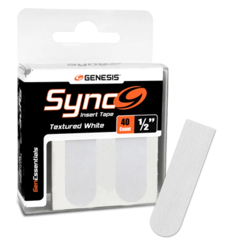 Genesis Sync Textured White 1/2 Bowling Tape – 40 Pack