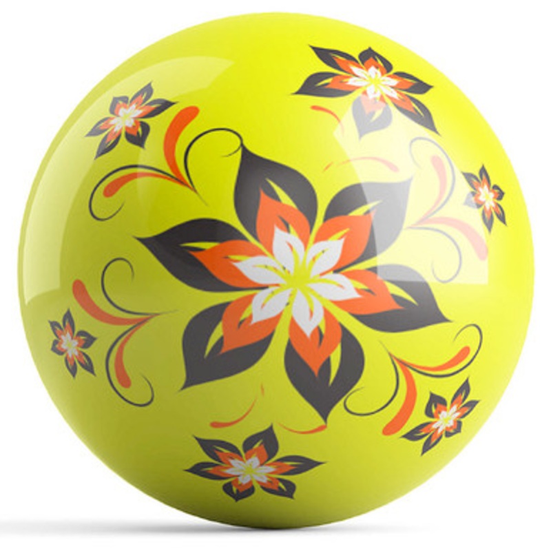 OTBB Flowers Bowling Ball