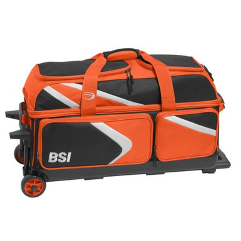 BSI Dash 3 Ball Roller Bag Black/Orange