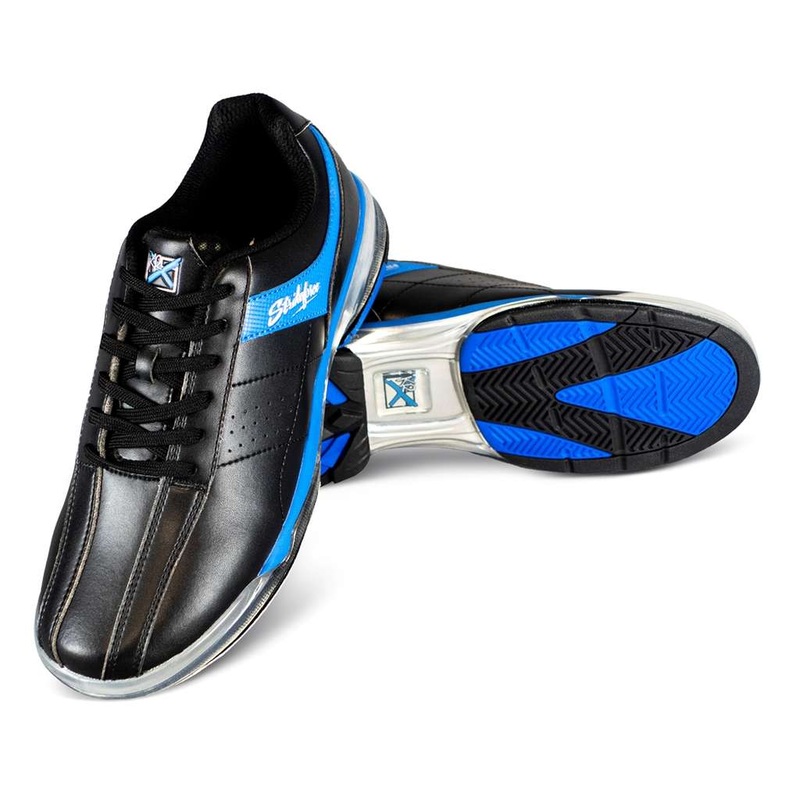 KR Strikeforce TPU Revival Right Handed Bowling Shoes – Black/Royal