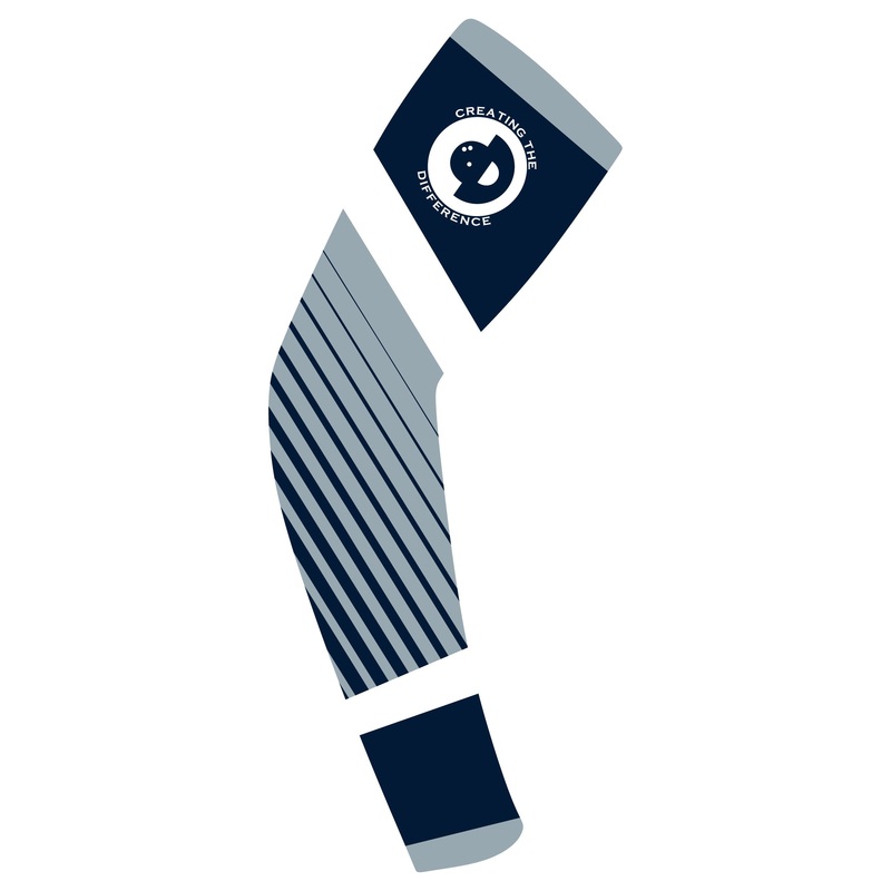 White Sash Strike Sleeve