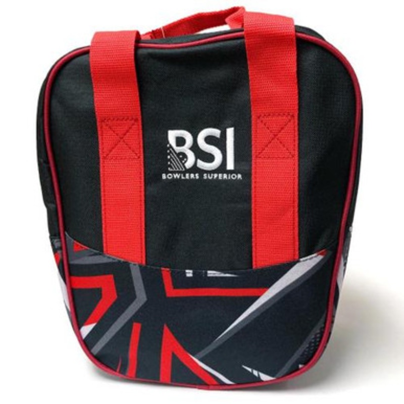 BSI Nova Single Ball Tote Bag Red/Black Print
