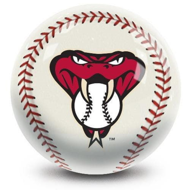 KR Strikeforce MLB Arizona Diamondbacks Baseball Design Bowling Ball