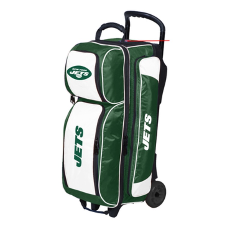 KR Strikeforce NFL New York Jets 3 Ball Roller Bowling Bag