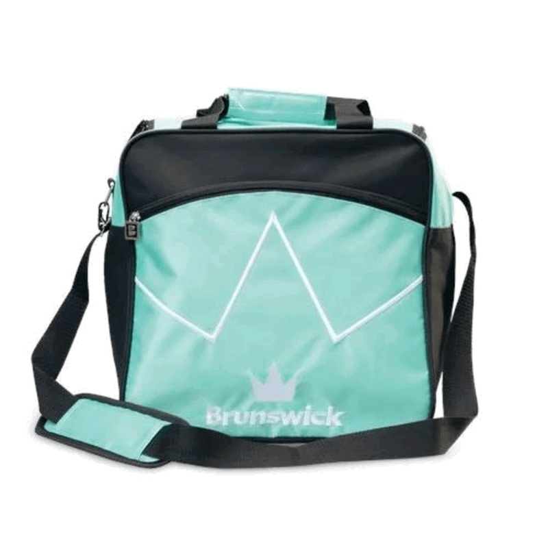 Brunswick Blitz Single Tote Seafoam Bowling Bag