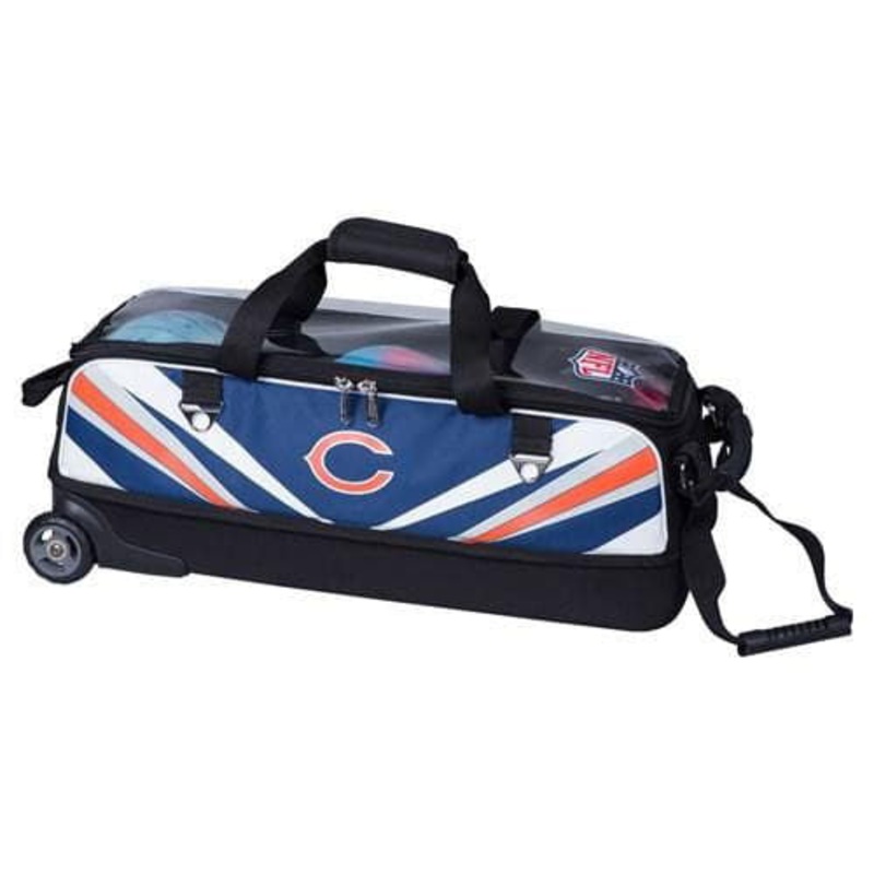 NFL Slim 3 Ball Tote Chicago Bears Bowling Bag