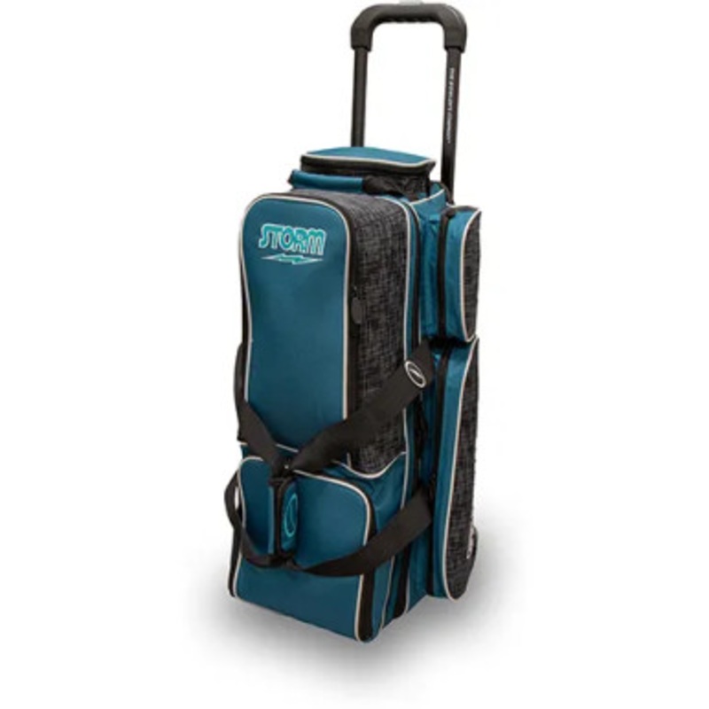 Storm Rolling Thunder 3 Ball Bowling Bag Steel Blue/Black