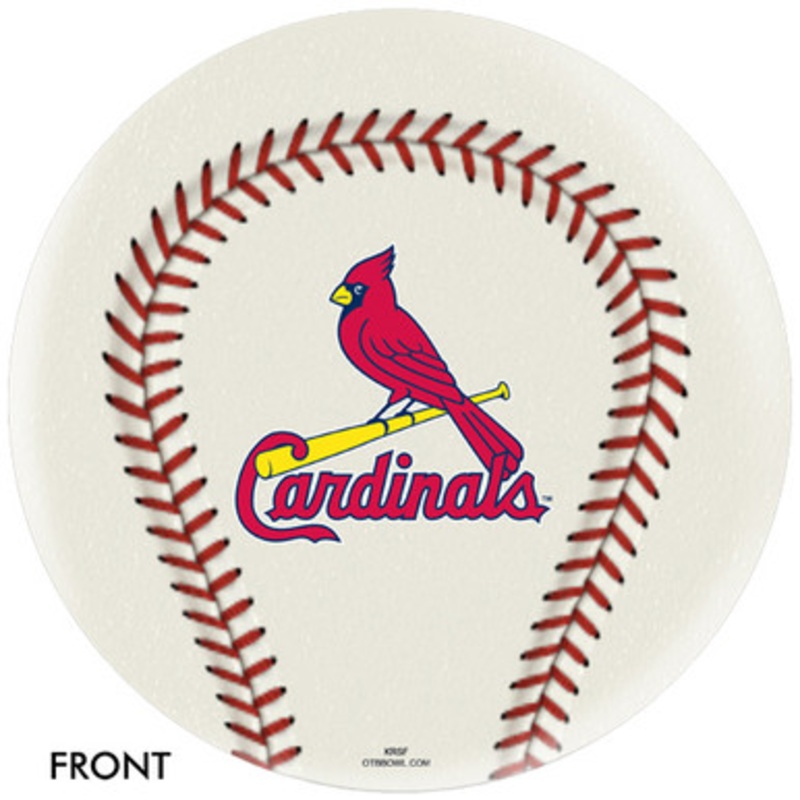 OTBB St. Louis Cardinals Baseball Bowling Ball