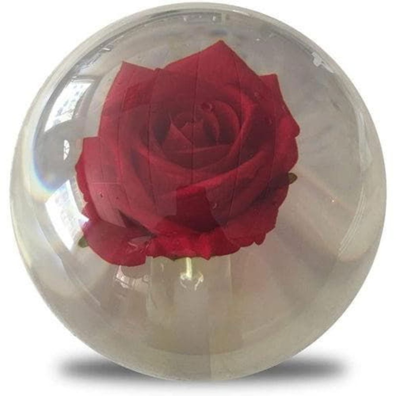 KR Strikeforce Clear Red Rose Bowling Ball 14.5-14.8 lbs