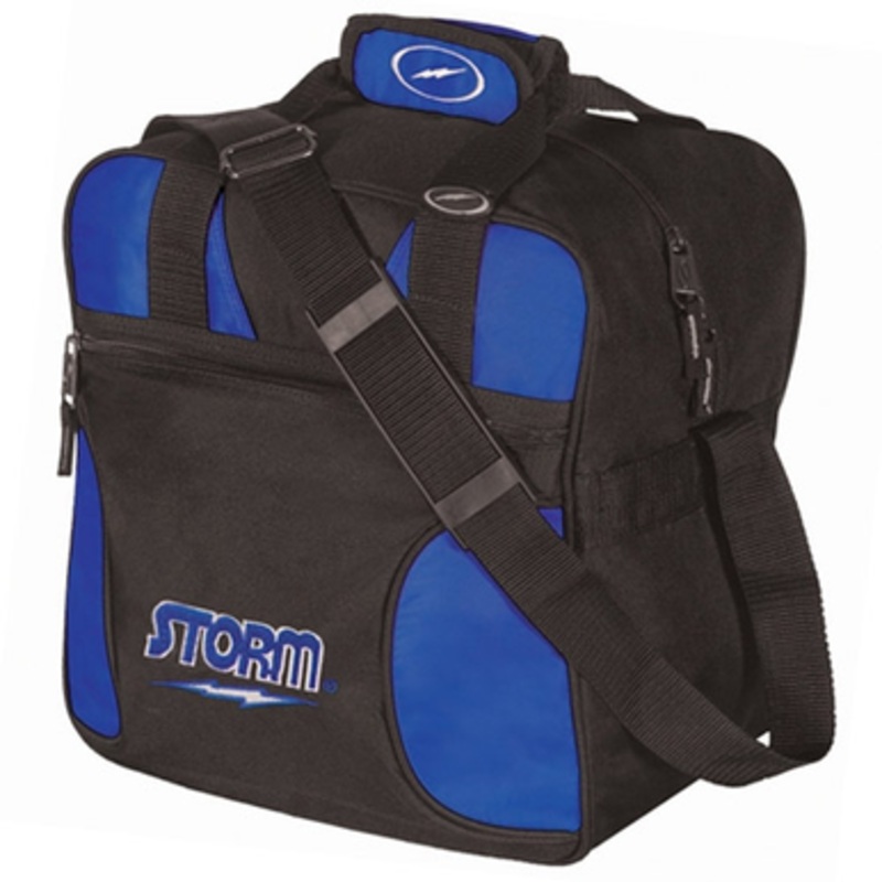 Storm Solo Tote 1-Ball Bowling Bag Black/Royal Blue