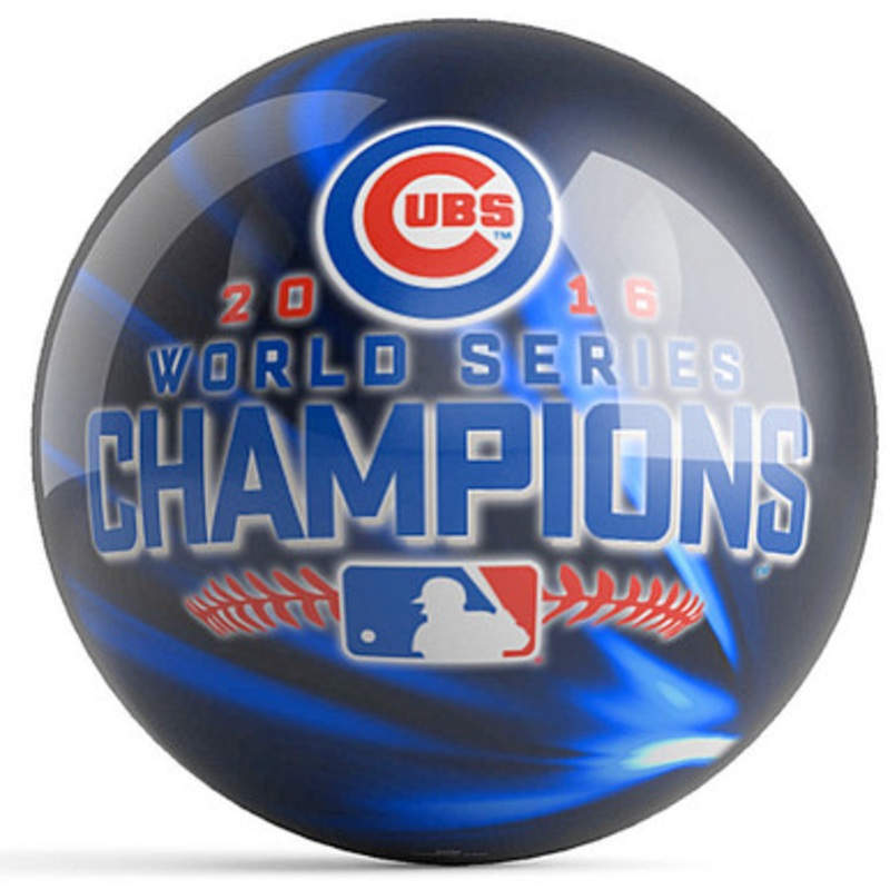 OTBB 2016 World Series Champion Chicago Cubs Bowling Ball