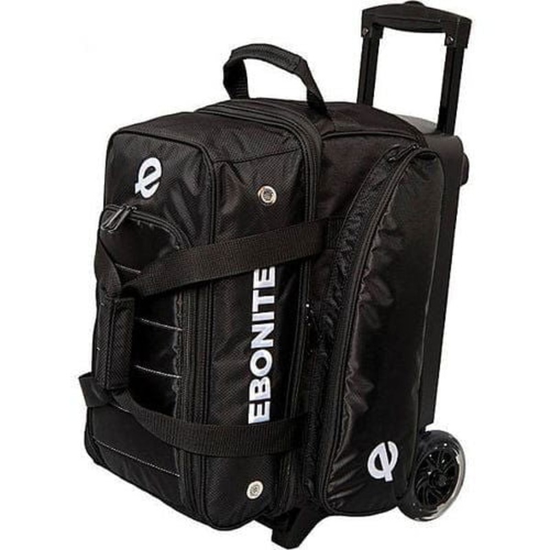 Ebonite Eclipse Double Roller Black Bowling Bag