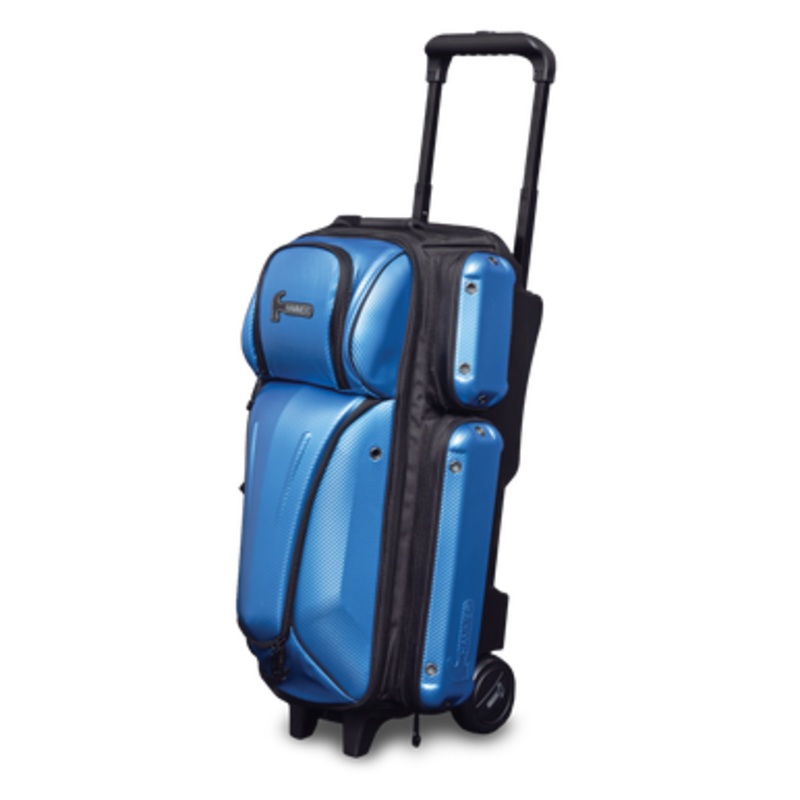 Hammer Carbon Shield 3-Ball Roller Bag Blue