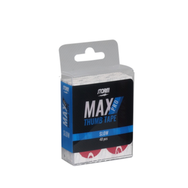 Storm Max Pro Thumb Tape Slow – Red Pre-Cut Pack of 40