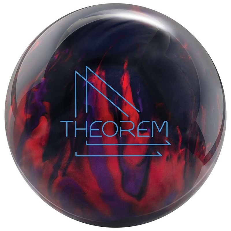 Track Theorem Bowling Ball – Black/Red/Violet
